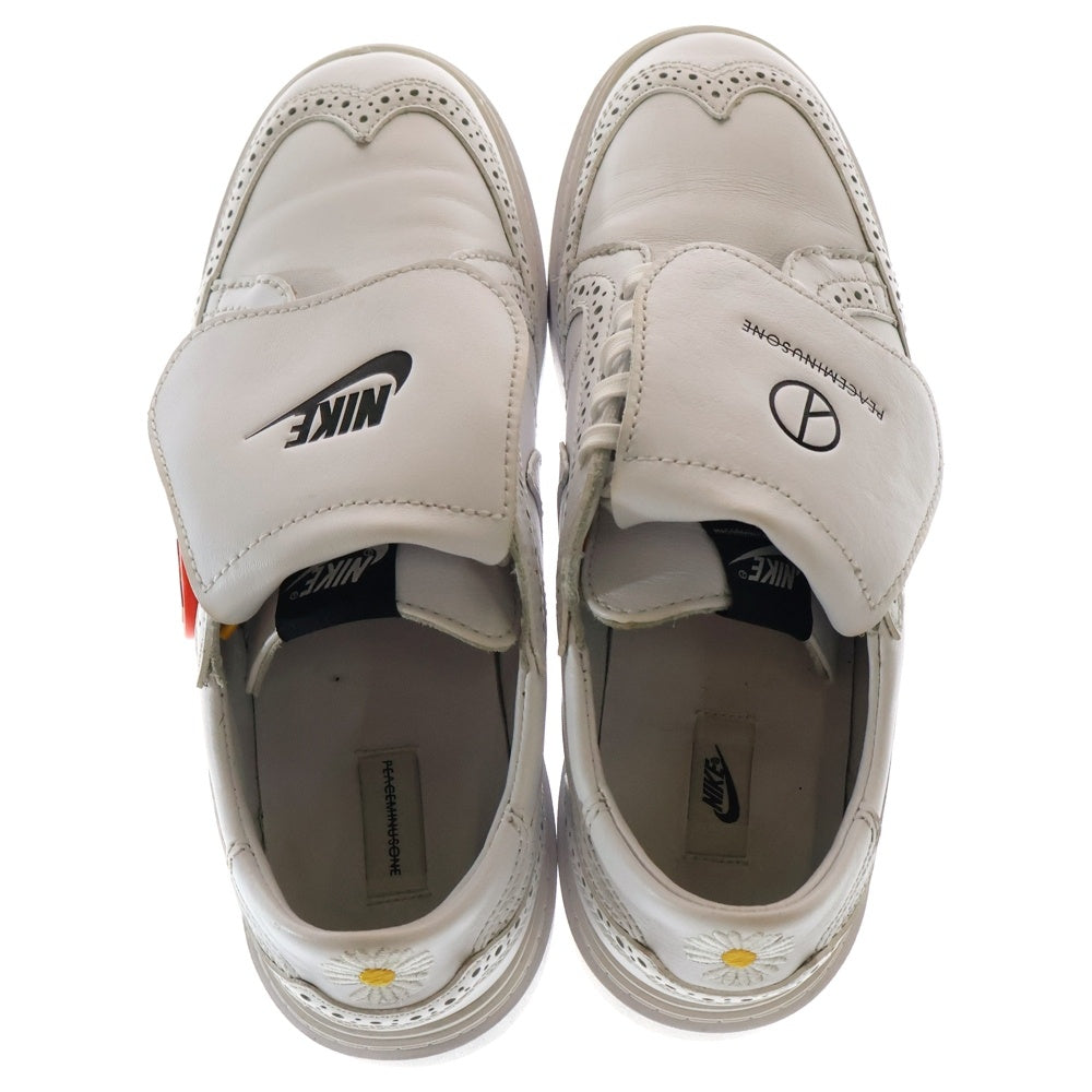 NIKE(ナイキ) ×PEACEMINUSONE KWONDO1 ピースマイナスワン クウォンド ローカットスニーカー ホワイト US8/26cm DH2482-100