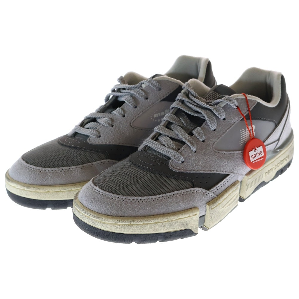 New Balance(ニューバランス) ×Jaden Smith MSFTSrep 0.01 ジェイデン スミス ミスフィッツレップ 0.01 ダメージ加工ローカットスニーカー グレー US8/26cm CTGSJR