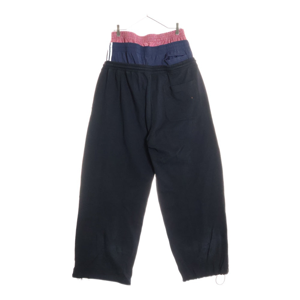 PROJECT G/R(プロジェクトジーアール) 25SS 3 Layerd Sweat pants レイヤードスウェットパンツ ブラック