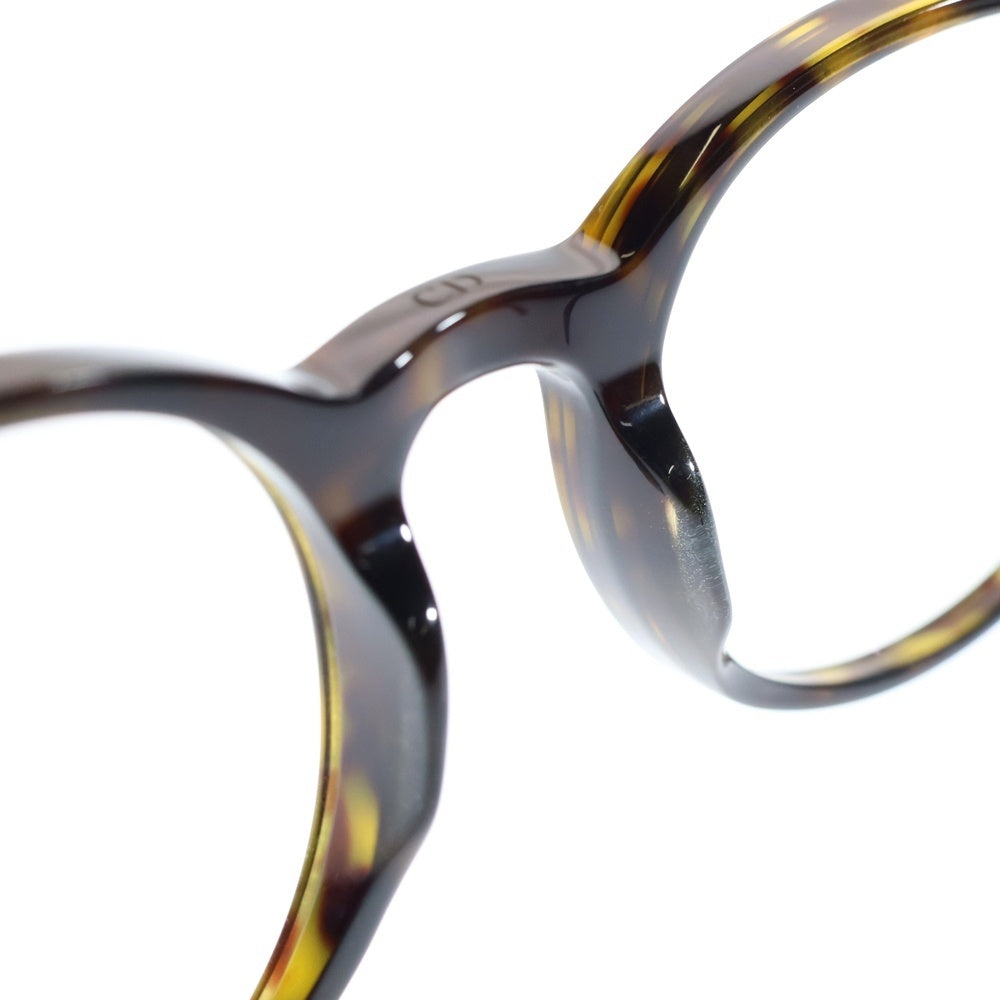 DIOR(ディオール) DiorBlacksuito RI 2000 ボストンアイウェア 眼鏡 ブラウン