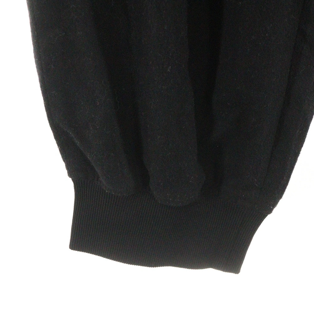 Y-3(ワイスリー) CLASSIC WOOL FLANNEL CUFF PANTS ウールタックパンツ ブラック HB3428