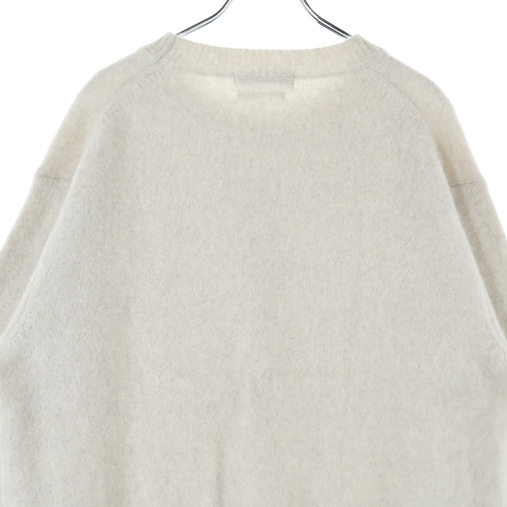 JOURNAL STANDARD(ジャーナルスタンダード) FOX WOOL BREND Sweater クルーネック ウールニットセーター アイボリー 24-080-600-5520-3-0