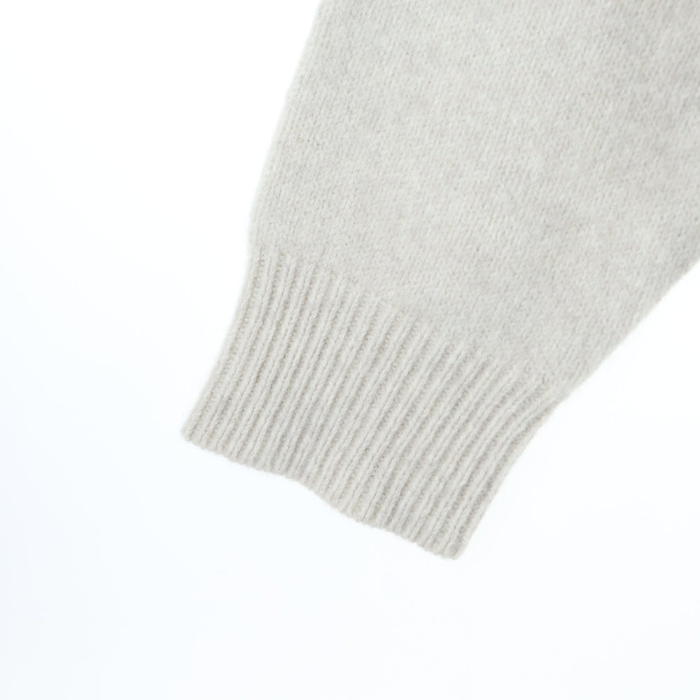 JOURNAL STANDARD(ジャーナルスタンダード) FOX WOOL BREND Sweater クルーネック ウールニットセーター アイボリー 24-080-600-5520-3-0