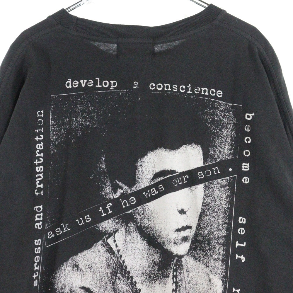 ENFANTS RICHES DEPRIMES(アンファンリッチデプリメ) TEEN JUST WANTED LOVE LS T-SHIRT ティーン ジャスト ウォンテッド ラブ 長袖Tシャツ カットソー ブラック