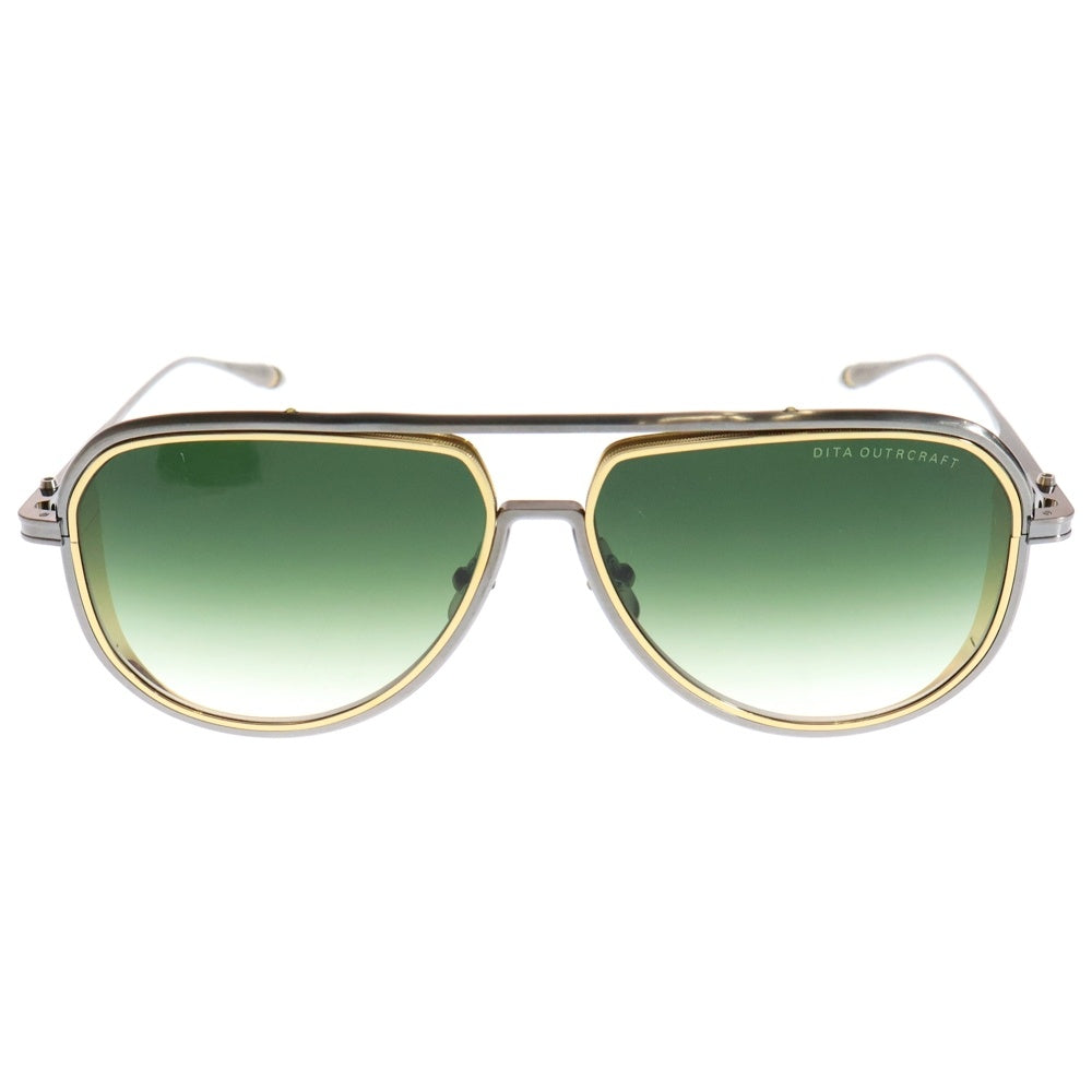 DITA(ディータ) OUTRCRAFT ゴールドフレーム ティアドロップサングラス アイウェア 眼鏡 グレー DTS188-A-02