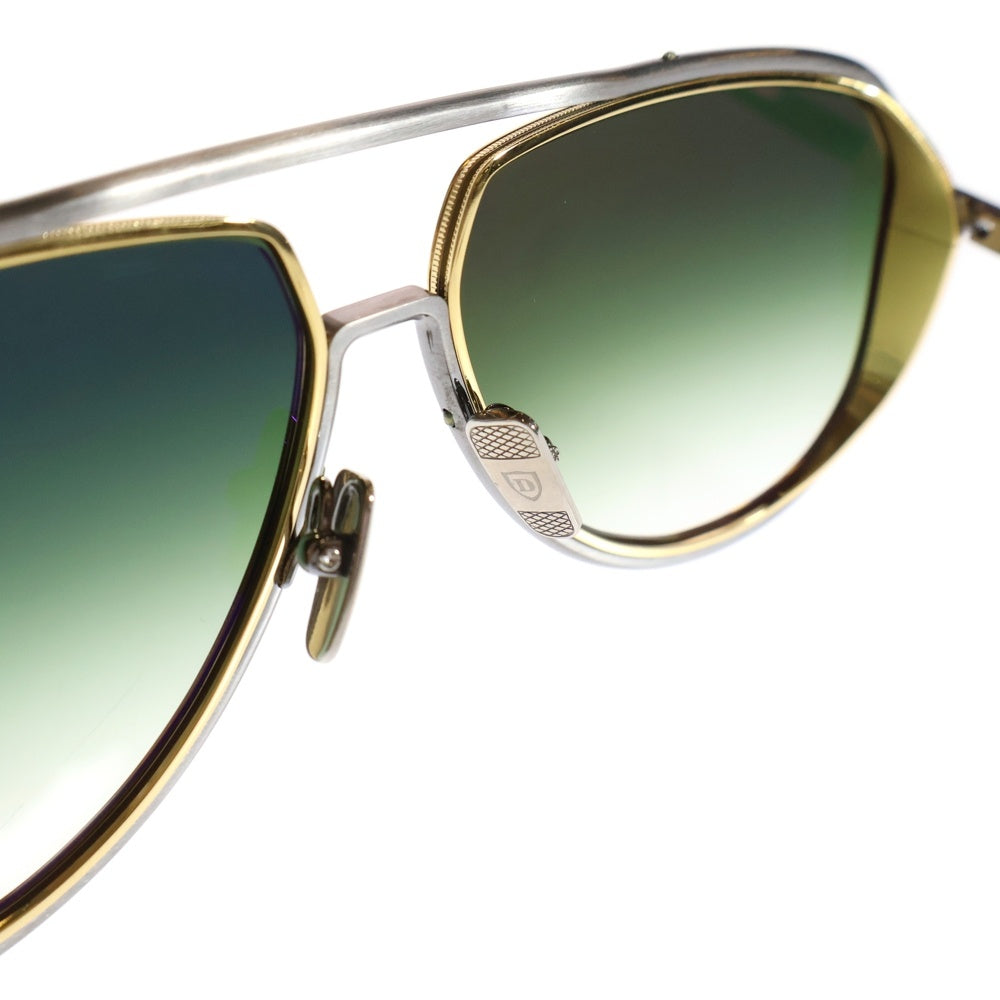 DITA(ディータ) OUTRCRAFT ゴールドフレーム ティアドロップサングラス アイウェア 眼鏡 グレー DTS188-A-02