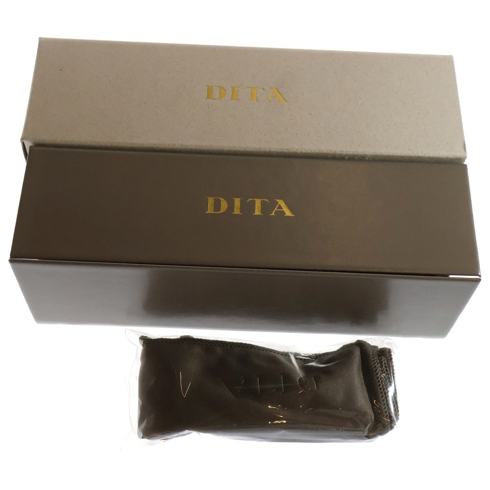 DITA(ディータ) OUTRCRAFT ゴールドフレーム ティアドロップサングラス アイウェア 眼鏡 グレー DTS188-A-02