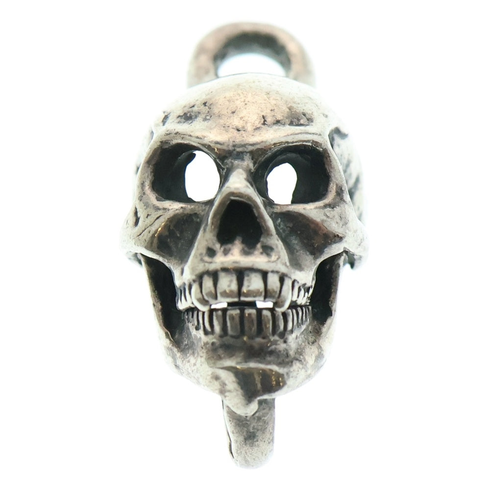 Leathers and Treasures(レザーズアンドトレジャーズ) Small Skull Link Bracelet スモールスカルリンクブレスレット 5Link シルバー