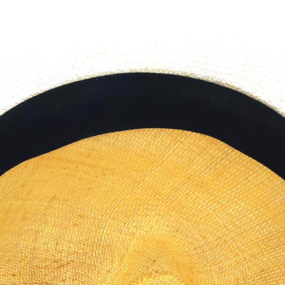 Borsalino(ボルサリーノ) ストローハット 麦わら帽子 ベージュ