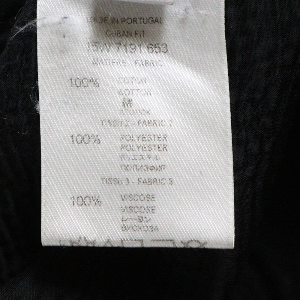 GIVENCHY(ジバンシィ) 15AW Destroy Hoodie デストロイ加工 ロゴプリント プルオーバーパーカー フーディー ブラック 15W 7191 653