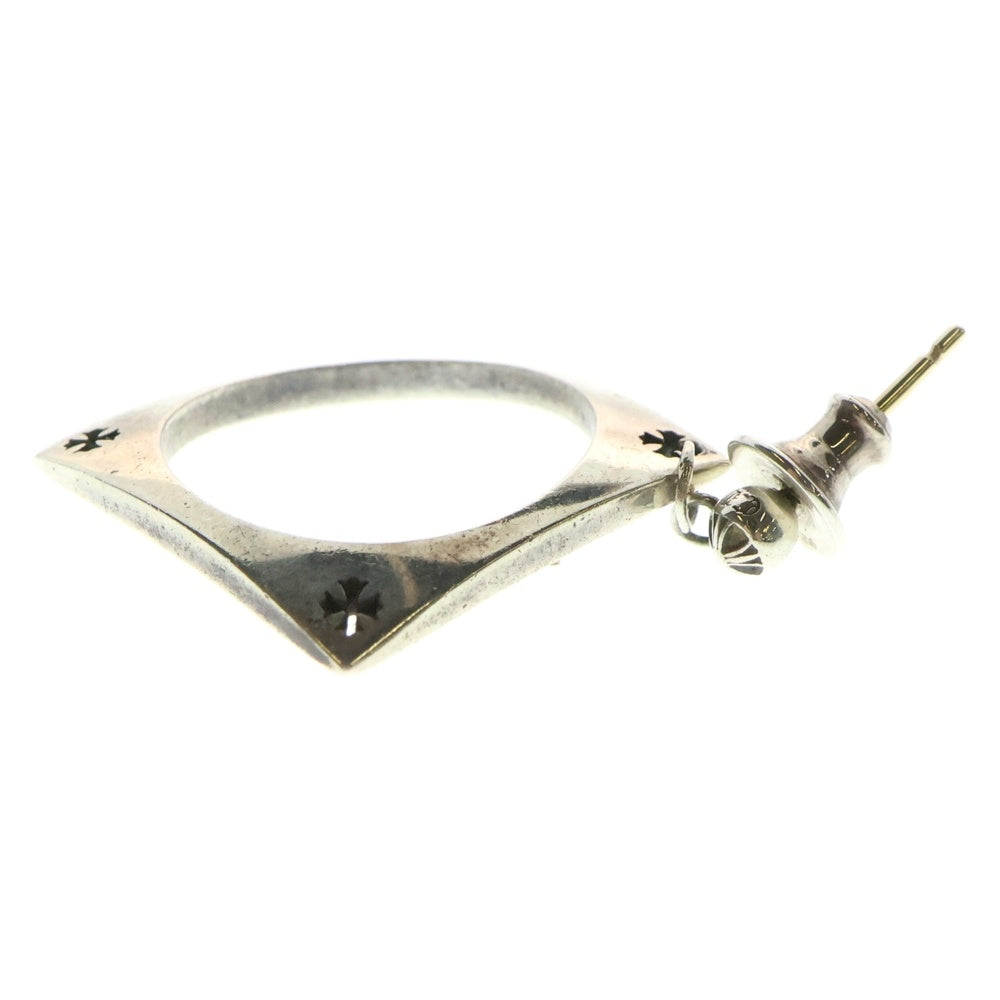 CHROME HEARTS(クロムハーツ) CH KH SQUARE CIRCLE スクエアサークル ピアス シルバー