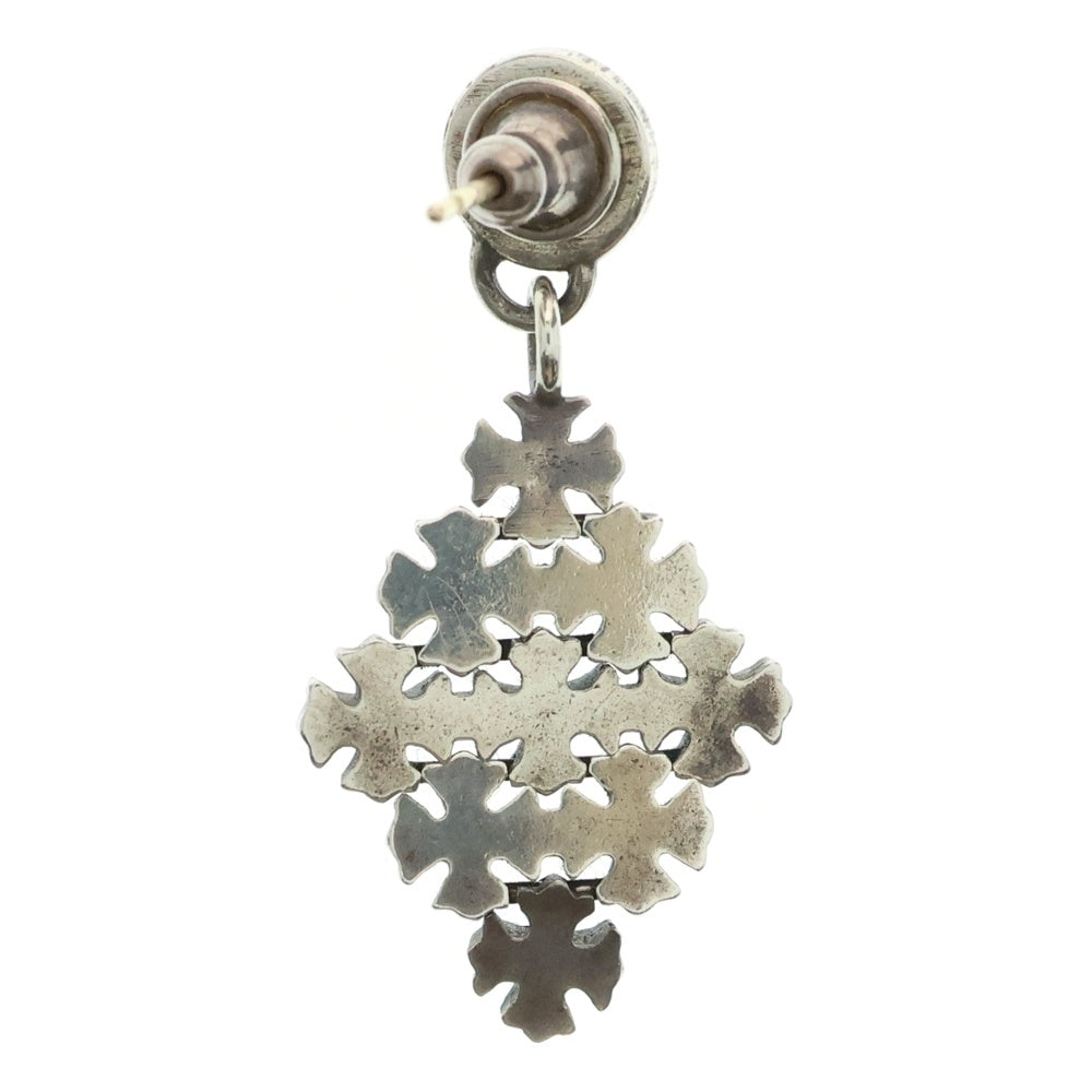 CHROME HEARTS(クロムハーツ) DRP CHN MAIL PLS ドロップ チェーンメイルプラス ピアス シルバー