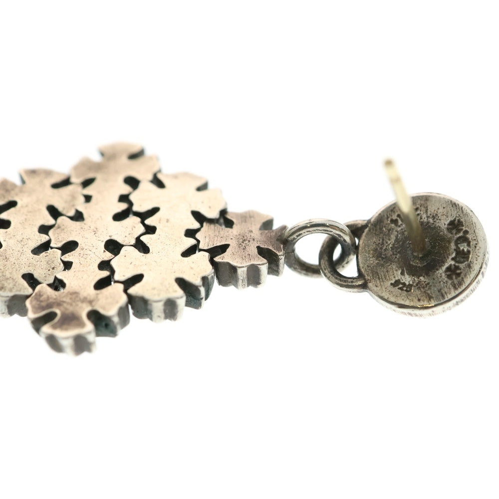 CHROME HEARTS(クロムハーツ) DRP CHN MAIL PLS ドロップ チェーンメイルプラス ピアス シルバー