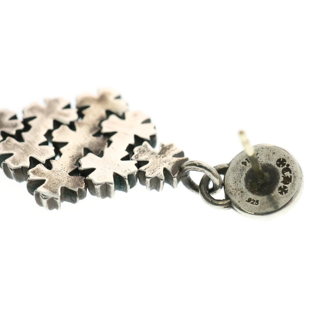 CHROME HEARTS(クロムハーツ) DRP CHN MAIL PLS ドロップ チェーンメイルプラス ピアス シルバー