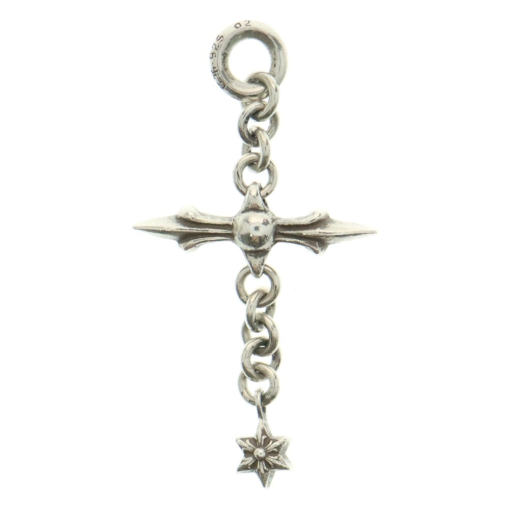 CHROME HEARTS(クロムハーツ) ROLY CROSS ローリークロス チャーム ペンダントトップ シルバー BCA304