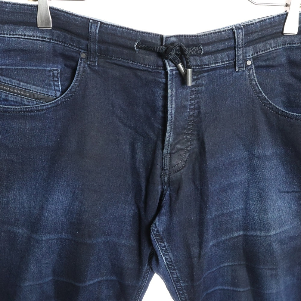 DIESEL BLACK GOLD(ディーゼルブラックゴールド) ジョグジーンズ コーティング スキニーデニムパンツ インディゴ TYPE-242