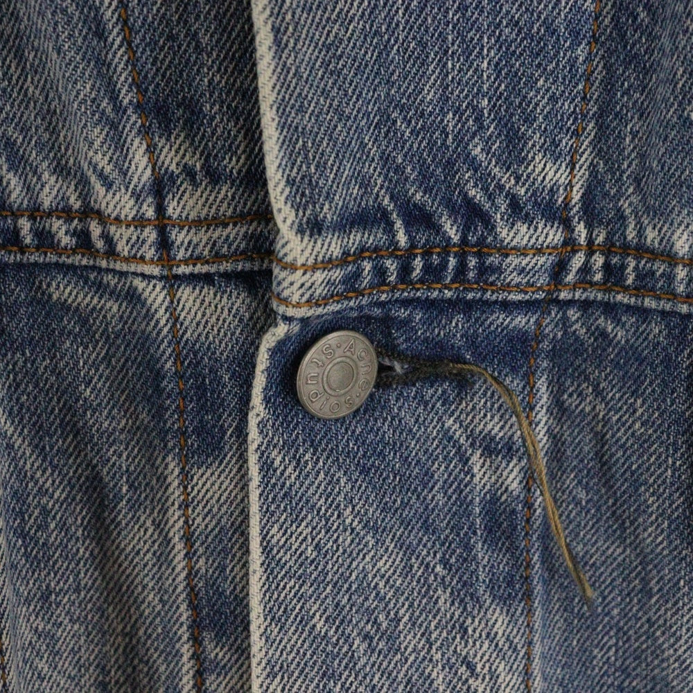 Acne Studios(アクネ ストゥディオズ) Oversize Denim Jacket オーバーサイズデニムジャケット Gジャン インディゴ BK-UX-OUTW000016