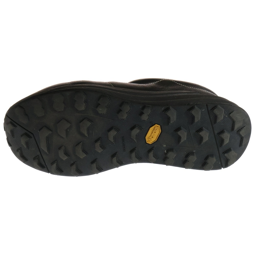 OAO(オーエーオー) SUNLIGHT CORE フロントジップ レザーローカットスニーカー ブラック US9/27cm 24A-1A13AR1-98L