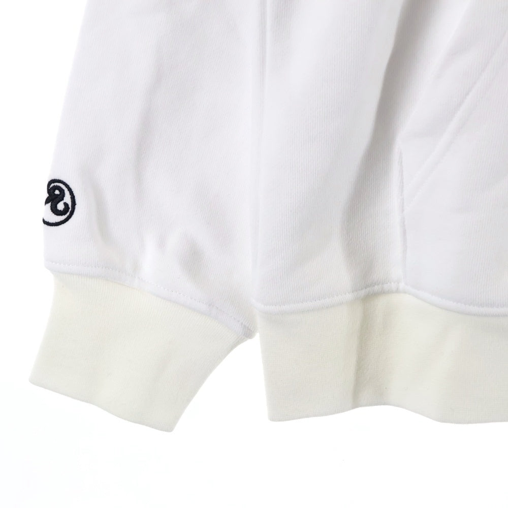 Richardson(リチャードソン) ×Gilles Peress Hooded Sweatshirt ×ジールペレス フーデッドスウェットシャツ フォトプリントプルオーバースウェットパーカー ZPM-81100-A ホワイト