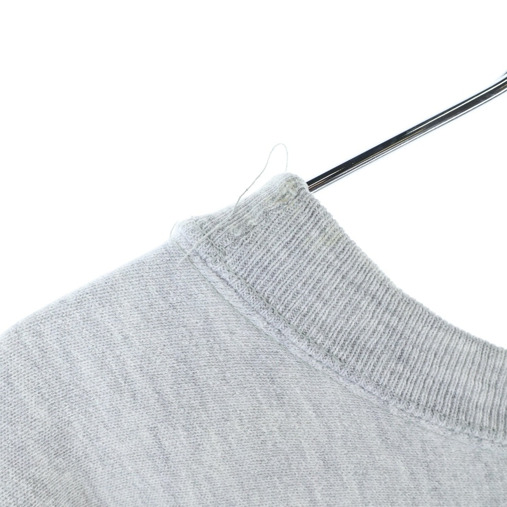 CHAMPION(チャンピオン) 80s Reverse Weave Michigan Rose Bowl リバースウィーブ ミシガンローズボール ロゴプリントクルーネックスウェットシャツ グレー