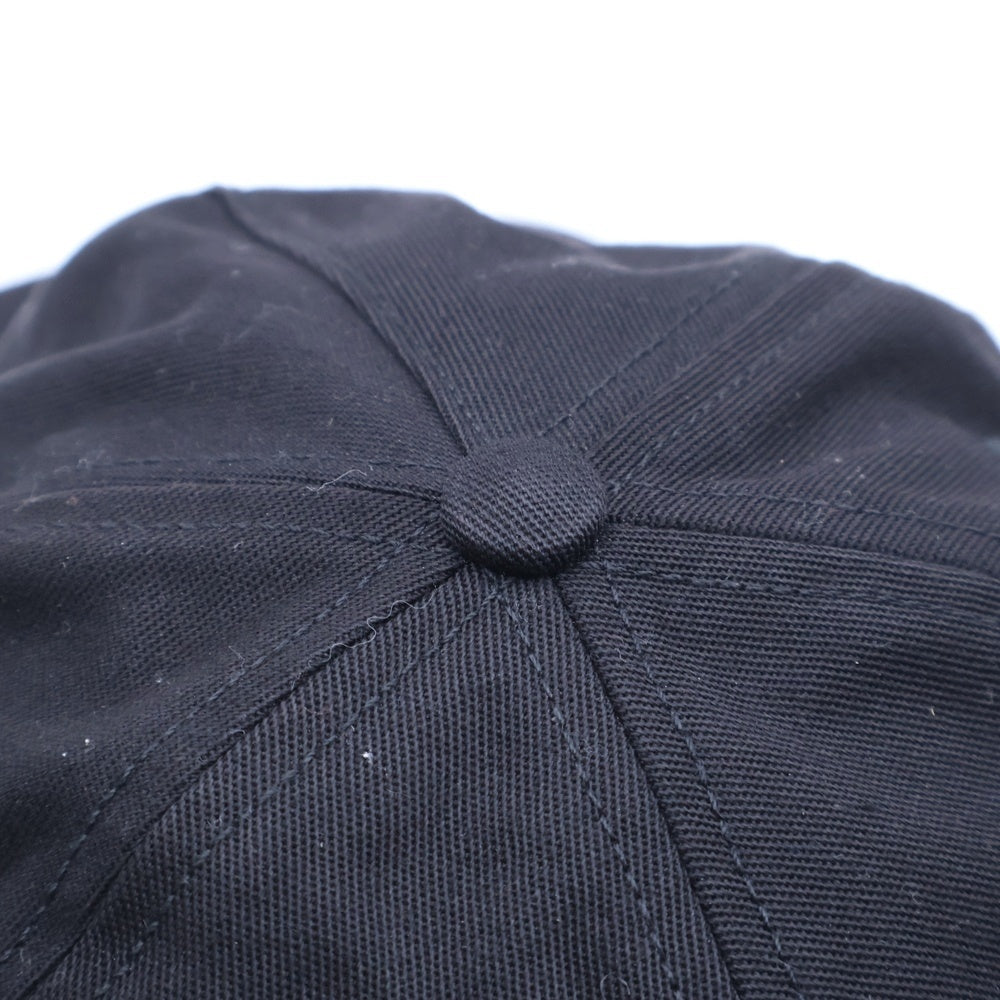 FUCKING AWESOME(ファッキンオーサム) 6 Panel Hat ロゴプリント6パネルキャップ 帽子 ブラック