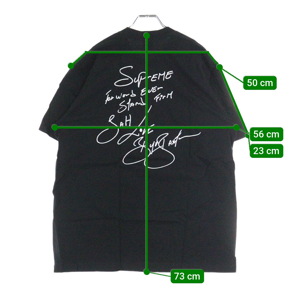 SUPREME(シュプリーム) 19SS Buju Banton Tee ブジュ バントン フォトプリント 半袖Tシャツ ブラック