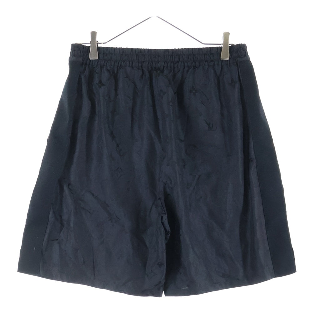 LOUIS VUITTON(ルイヴィトン) 25AW Monogram Moire Silk Shorts モノグラム モアレ ジャガードハーフパンツ シルクショーツ ブラック RM252MV SHC HTP31W