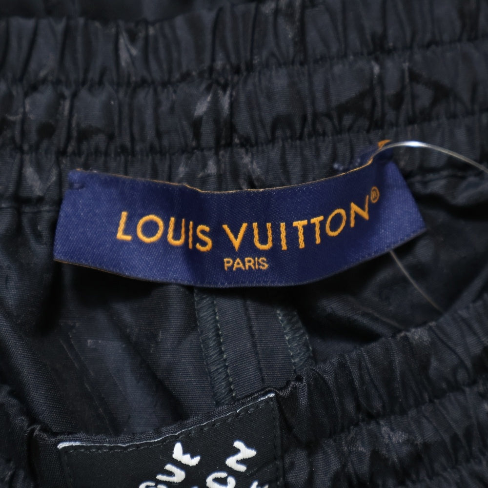 LOUIS VUITTON(ルイヴィトン) 25AW Monogram Moire Silk Shorts モノグラム モアレ ジャガードハーフパンツ シルクショーツ ブラック RM252MV SHC HTP31W
