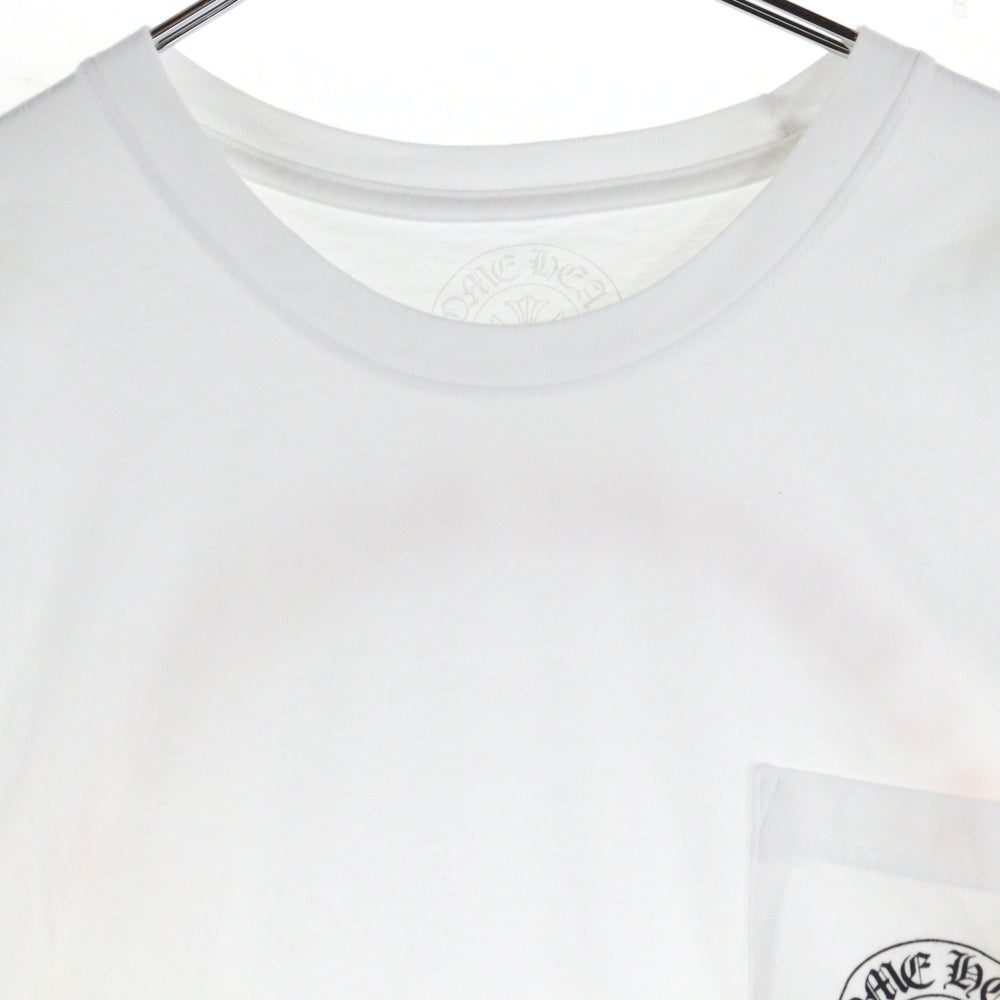 CHROME HEARTS(クロムハーツ) CH T-SHIRT グラデーション サークルロゴ 半袖Tシャツ ホワイト