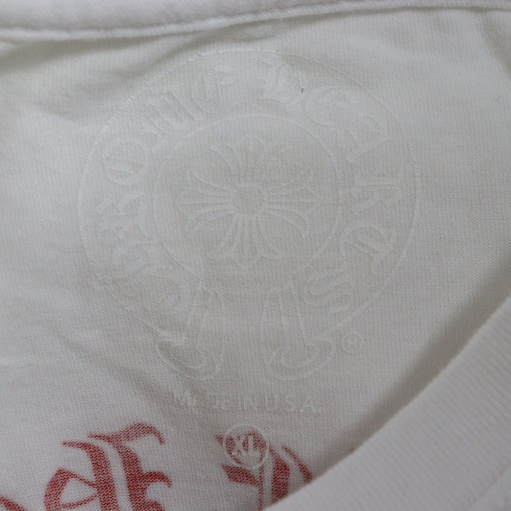 CHROME HEARTS(クロムハーツ) CH T-SHIRT グラデーション サークルロゴ 半袖Tシャツ ホワイト