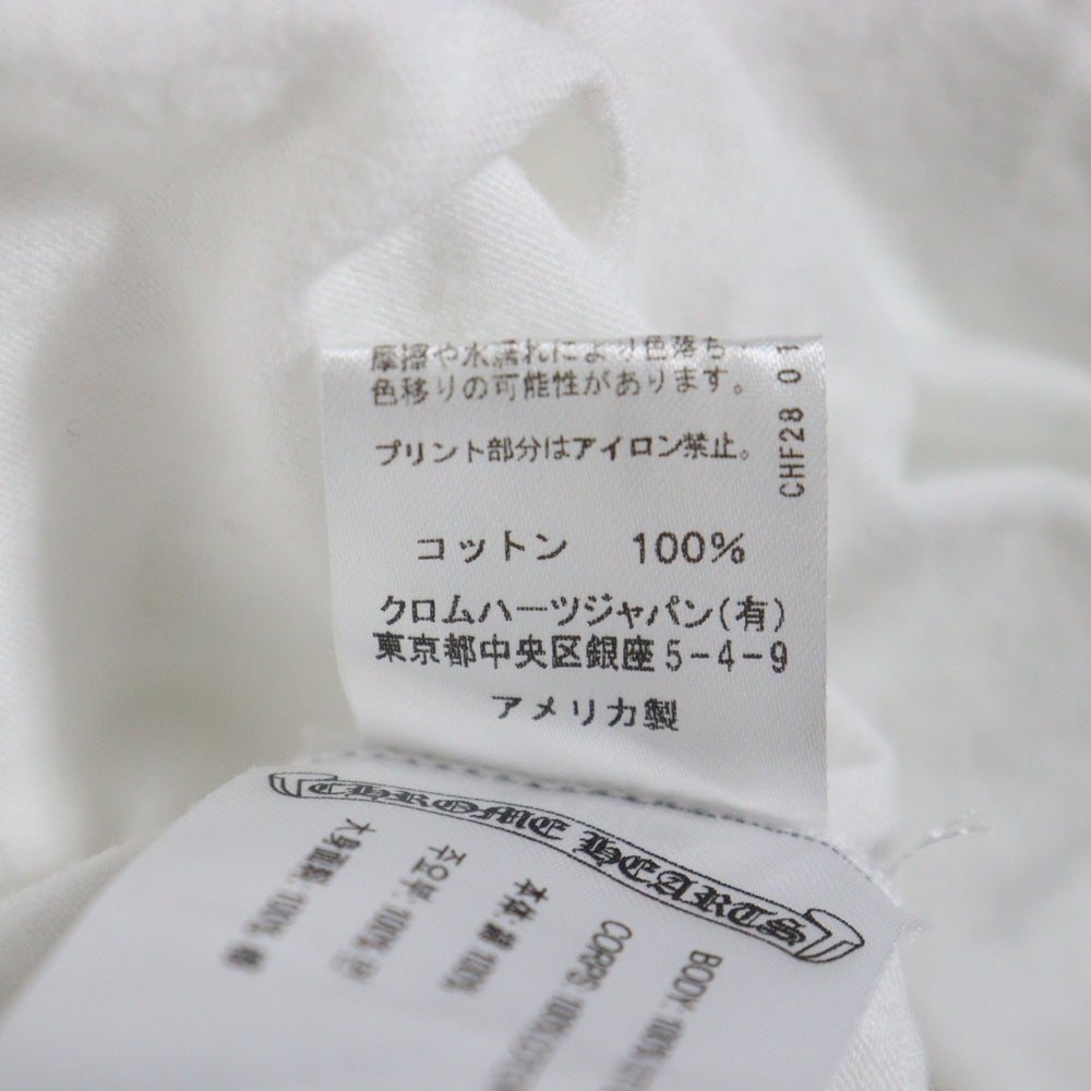 CHROME HEARTS(クロムハーツ) CH T-SHIRT グラデーション サークルロゴ 半袖Tシャツ ホワイト