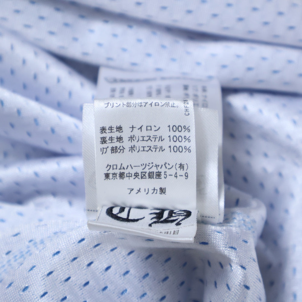 CHROME HEARTS(クロムハーツ) MESH WARM UP JERSEY リバーシブルCHロゴプリントメッシュタンクトップ ブルー