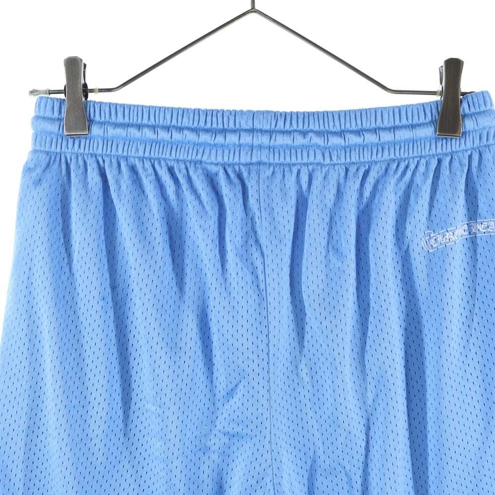 CHROME HEARTS(クロムハーツ) MESH VARSITY SHORTS CHプリントメッシュハーフパンツ ショーツ ブルー