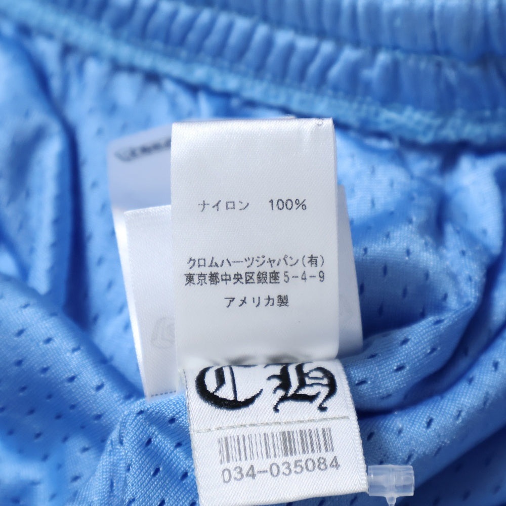 CHROME HEARTS(クロムハーツ) MESH VARSITY SHORTS CHプリントメッシュハーフパンツ ショーツ ブルー