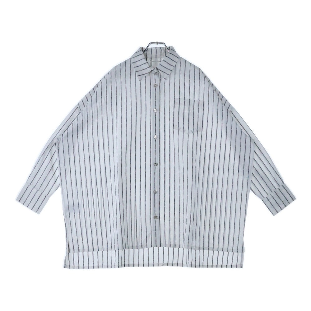 CHROME HEARTS(クロムハーツ) LOOSEENDS CH STRIPE SHIRTS ルーズエンド CHロゴ ストライプ 長袖シャツ