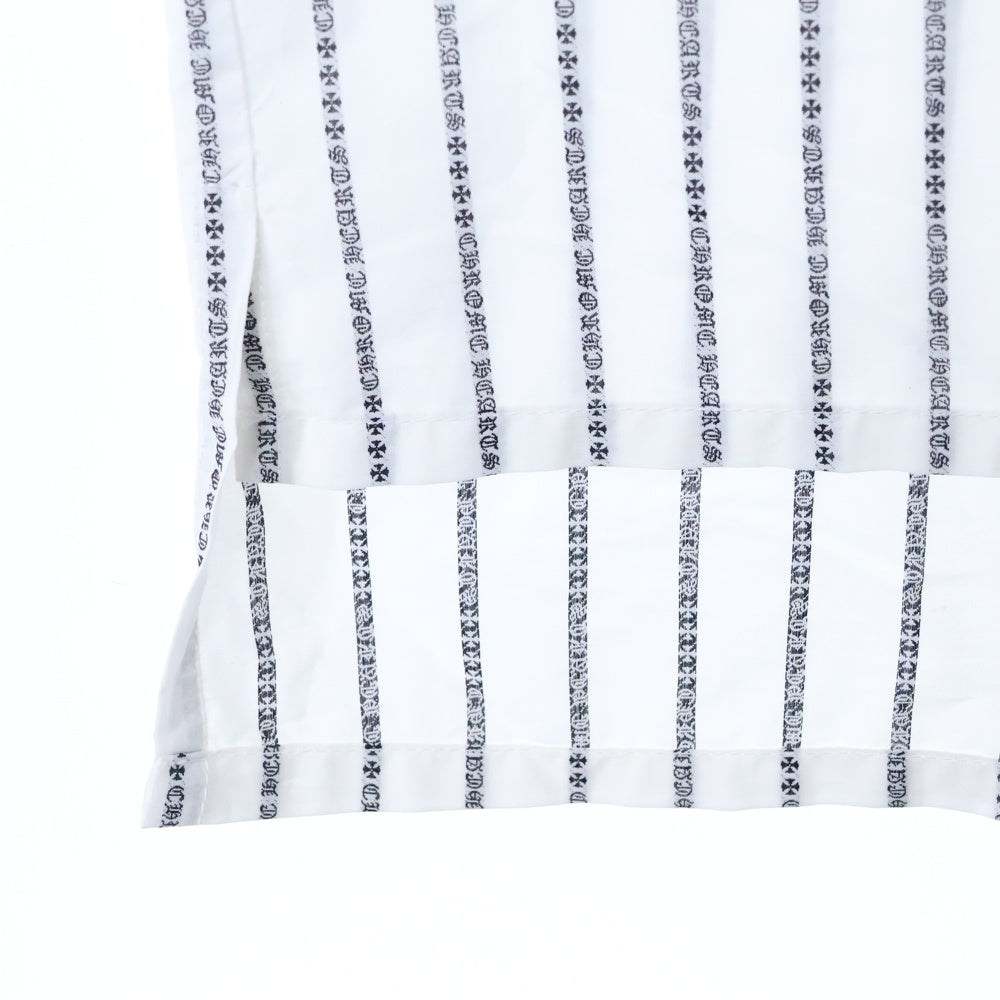 CHROME HEARTS(クロムハーツ) LOOSEENDS CH STRIPE SHIRTS ルーズエンド CHロゴ ストライプ 長袖シャツ