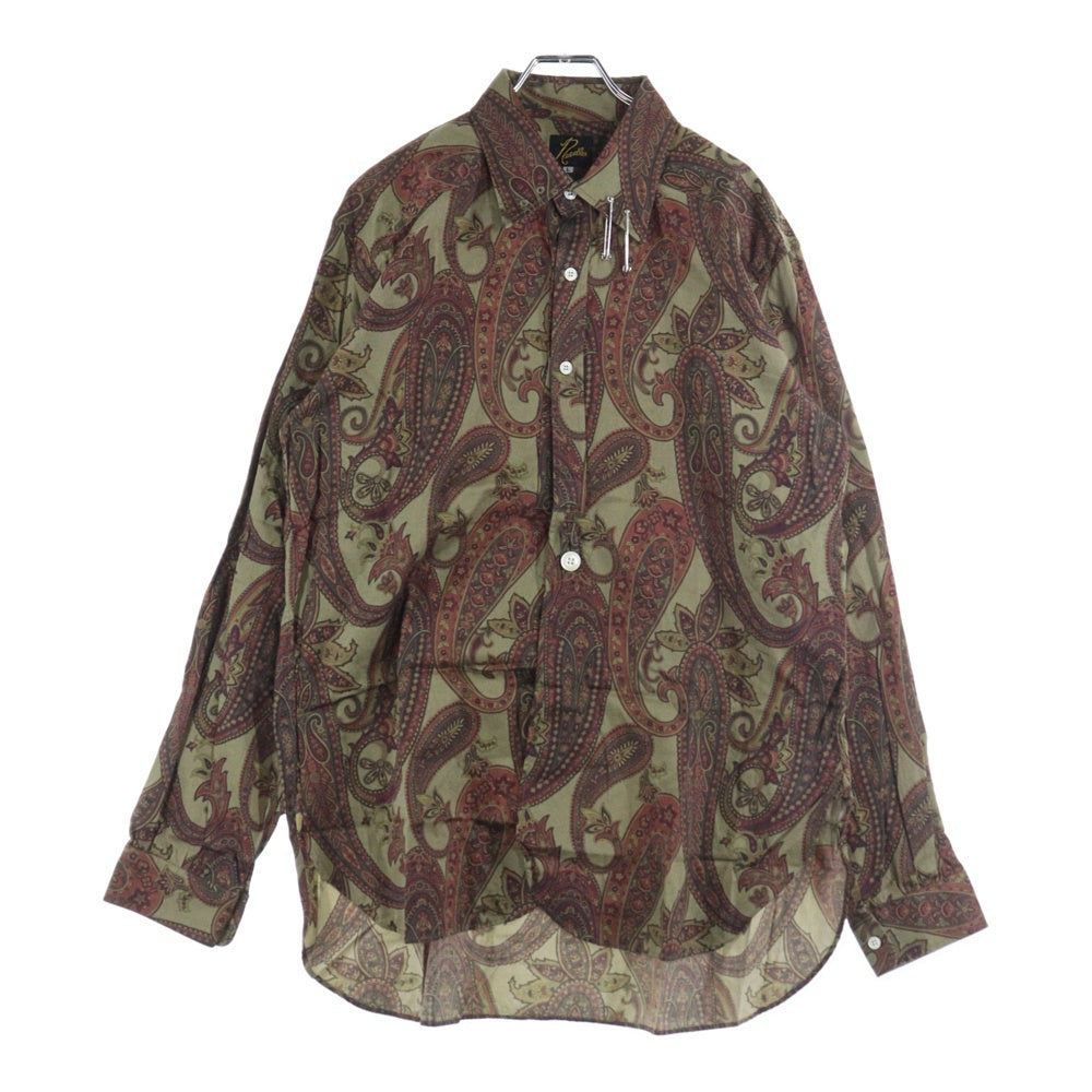 Needles(ニードルス) PAISLEY COTTON SHIRTS ペイズリー コットン 長袖シャツ マルチ J0195