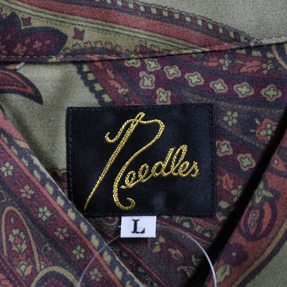 Needles(ニードルス) PAISLEY COTTON SHIRTS ペイズリー コットン 長袖シャツ マルチ J0195