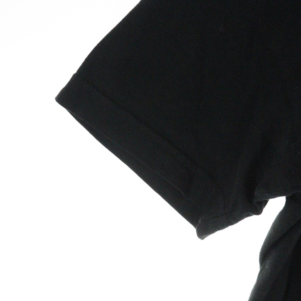 CHROME HEARTS(クロムハーツ) NECK LOGO S/S TEE ネックロゴプリント 半袖Tシャツ カットソー ブラック