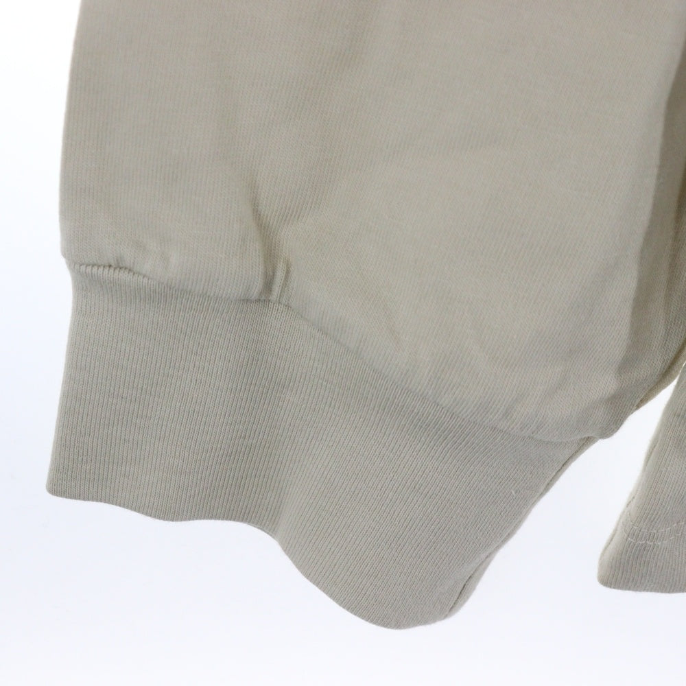 FEAR OF GOD ESSENTIALS(フィアオブゴッド エッセンシャルズ) L/S T-SHIRT フェルトロゴ 長袖Tシャツ ロンT ベージュ