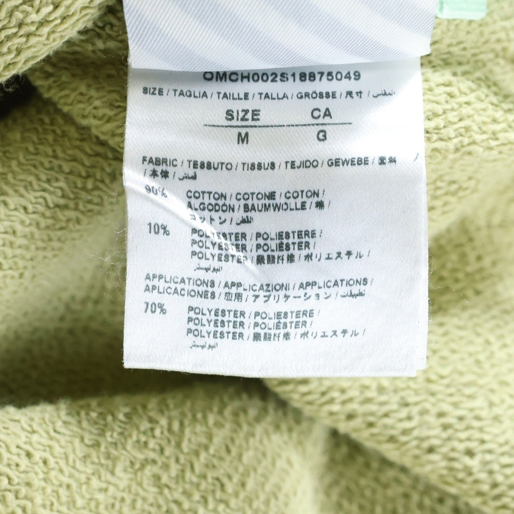 OFF-WHITE(オフホワイト) 18SS ×Champion Sweatpants チャンピオン 刺繍スウェットパンツ グリーン OMCH002S18875049