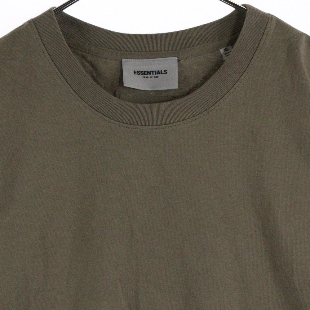 FEAR OF GOD ESSENTIALS(フィアオブゴッド エッセンシャルズ) S/S T-SHIRT バックラバーロゴ半袖Tシャツ ブラウン