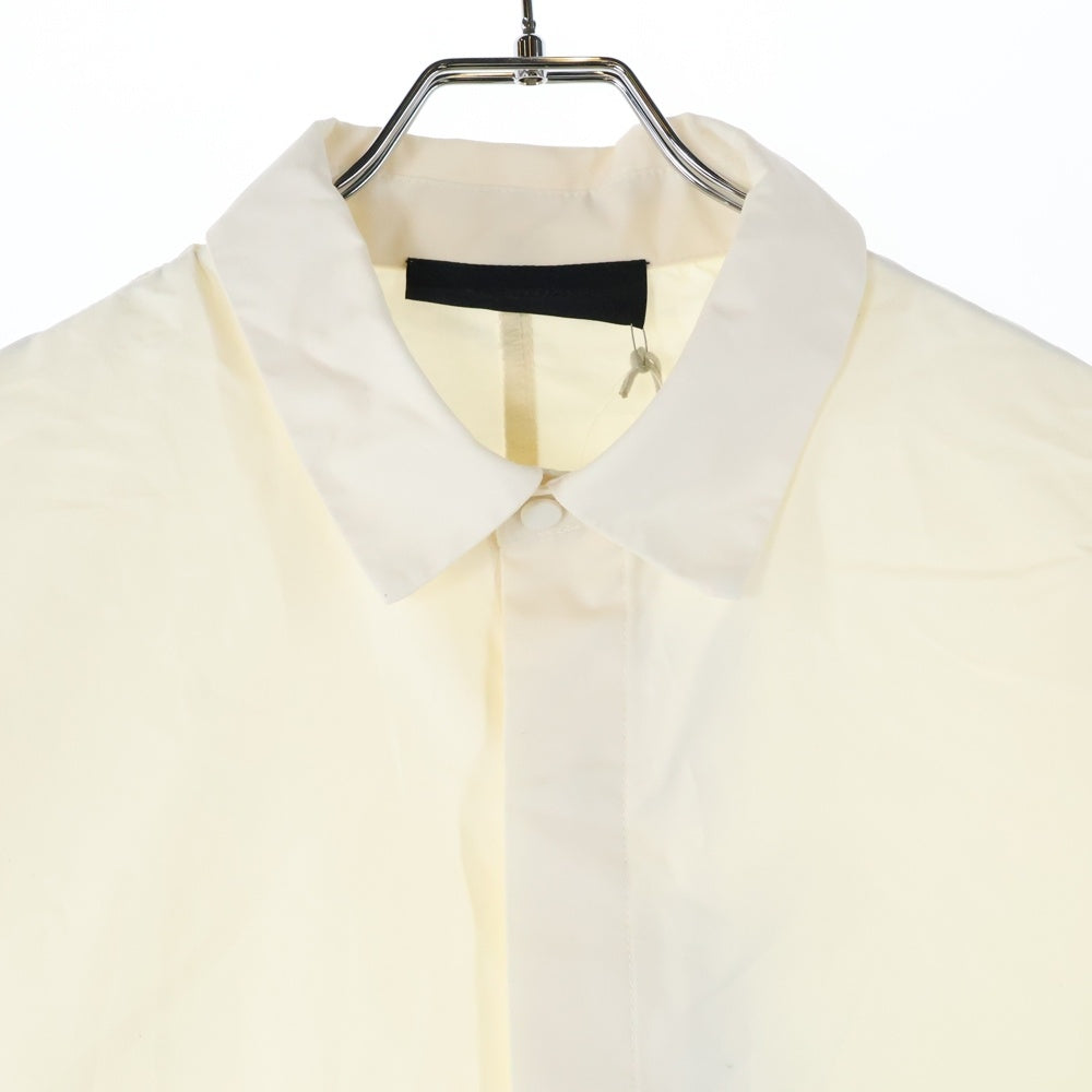FEAR OF GOD ESSENTIALS(フィアオブゴッド エッセンシャルズ) L/S SHIRT オーバーサイズ長袖シャツ アイボリー