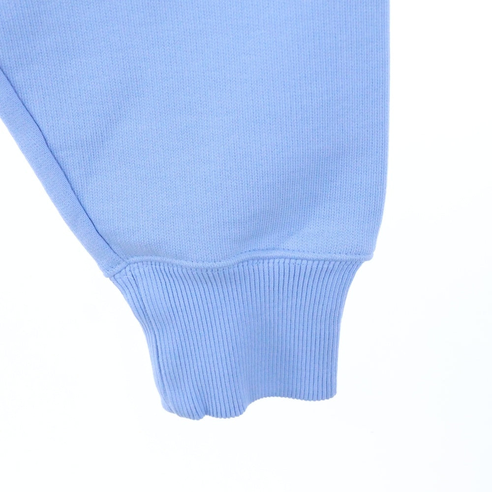 AMI Alexandre Mattiussi(アミアレクサンドルマテュッシ) Sweatshirt ハートロゴ刺繍 クルーネックスウェットトレーナー ブルー E22USW002.747