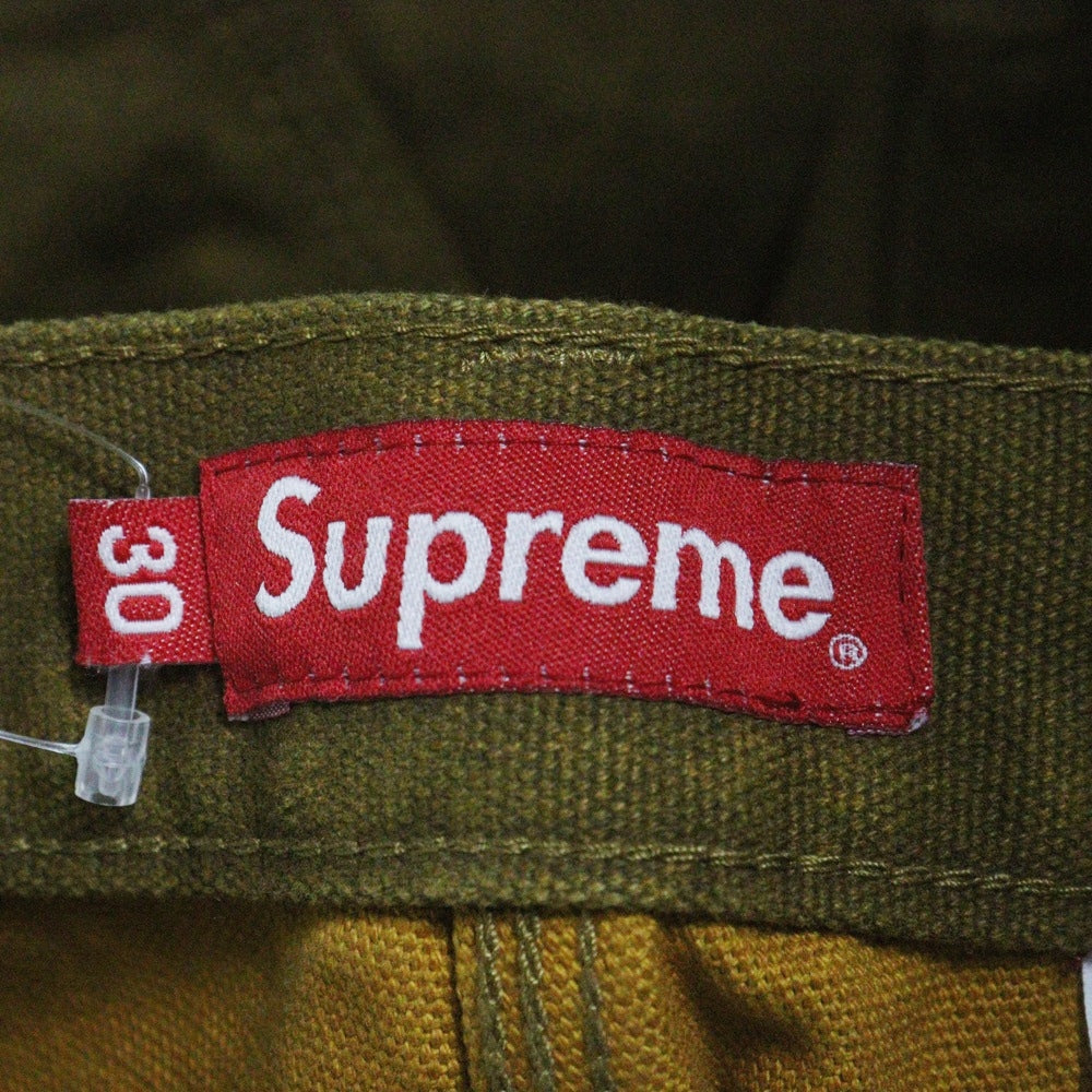 SUPREME(シュプリーム) 22SS Canvas Double Knee Painter Pant キャンバス ダブルニー ペインターパンツ ブラウン