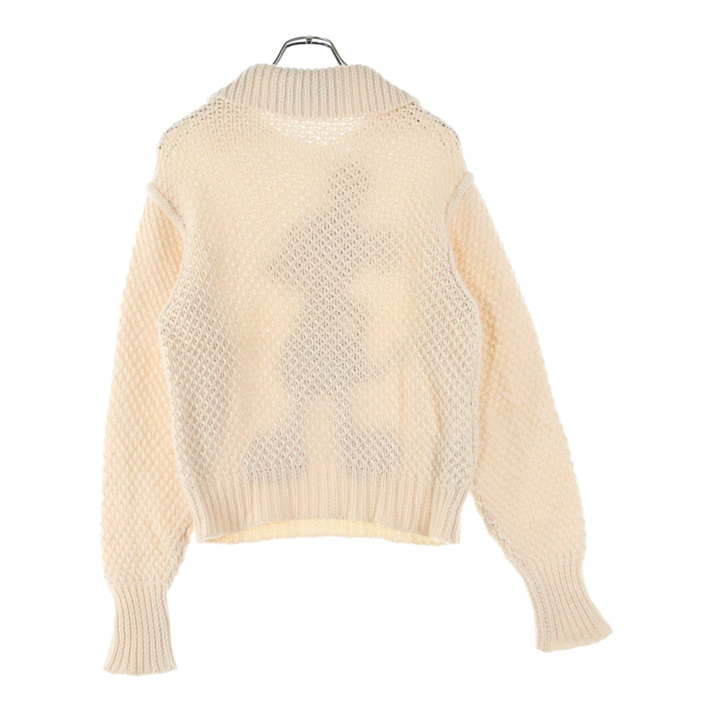 GUCCI(グッチ) ×Disney Embroidered Mickey Mouse Sweater ディズニー ニットセーター アイボリー 599245 XKA37