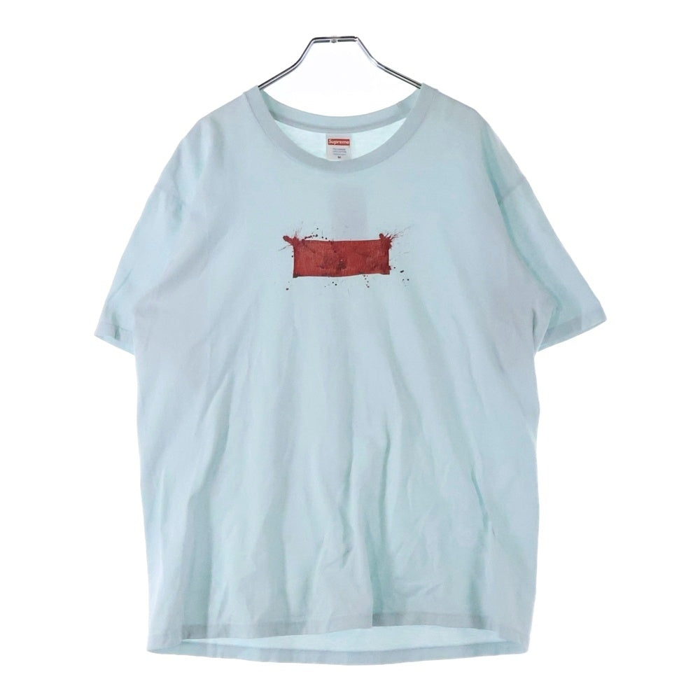 SUPREME(シュプリーム) 22SS Ralph Steadman Box Logo Tee ラルフ ステッドマン ボックスロゴ 半袖Tシャツ ブルー