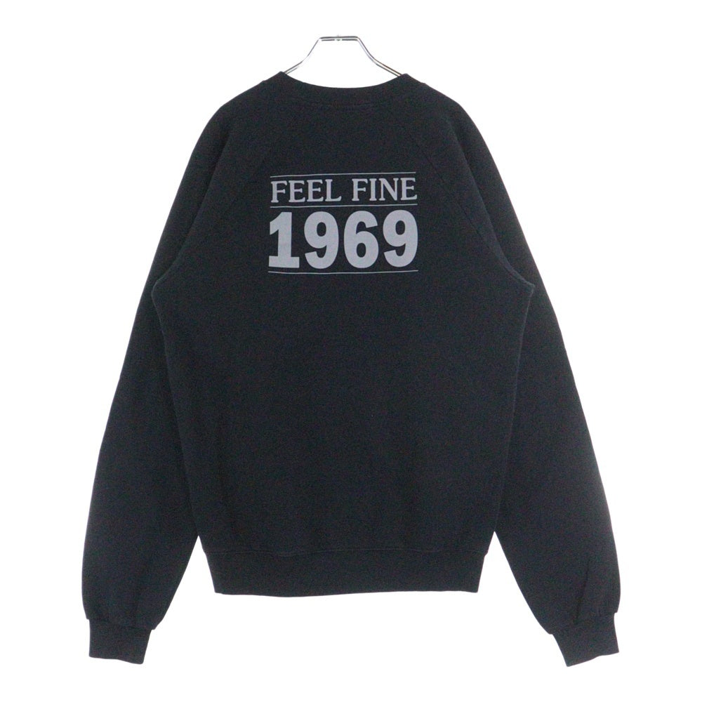 BALENCIAGA(バレンシアガ) 18SS London Sweatshirt クルーネックスウェットトレーナー ブラック 508122 TYK72