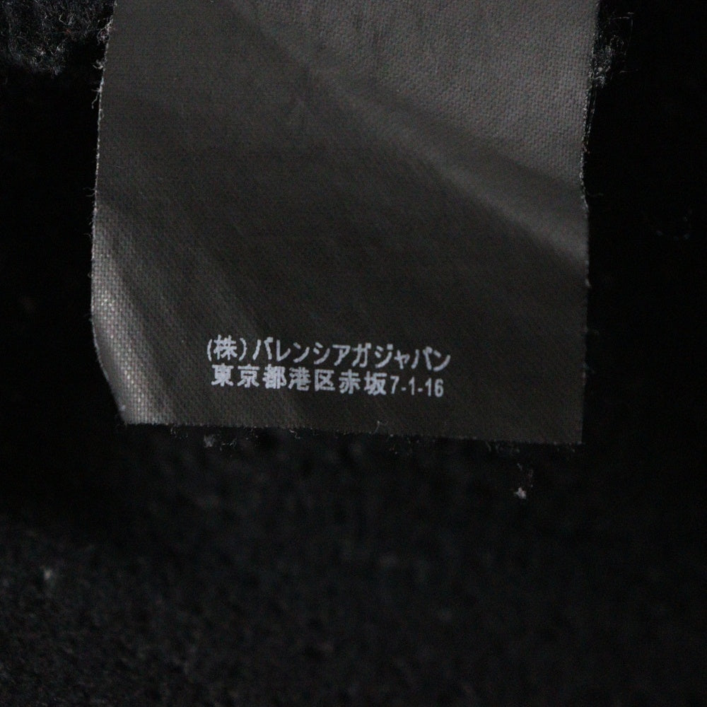 BALENCIAGA(バレンシアガ) 18SS London Sweatshirt クルーネックスウェットトレーナー ブラック 508122 TYK72