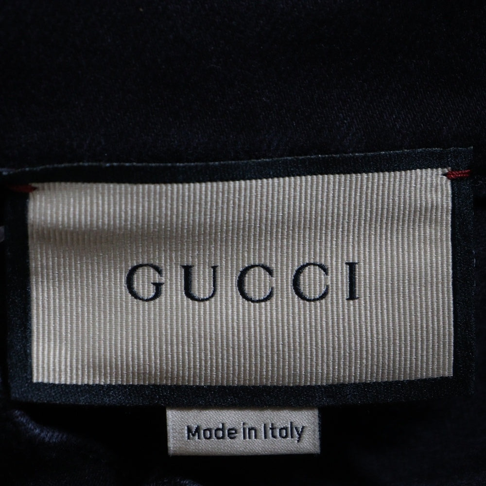 GUCCI(グッチ) Horsebit Jeans ホースビット スキニーデニムパンツ ジーンズ ブラック レディース 691895 XDBX6